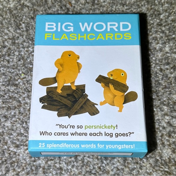 Big Word Flashcards To Enhance Vocabulary For Kids - Picture 3 of 4